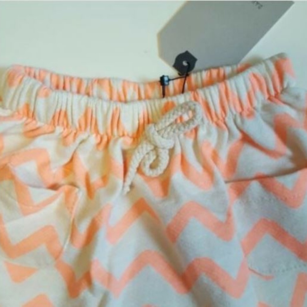 Zara Skirt Size 3-4 Years Cream And Orange - Picture 2 of 6